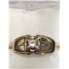 Image 1 : 10K MENS RING S/W DIAMOND (0.25CT) (5.2G)