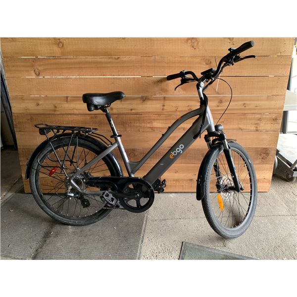 *UNKNOWN WORKING CONDITION* EBGO ELECTRIC BICYCLE WITH KEY (NO BATTERY NO CHARGER)