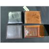 Image 2 : *UNKNOWN AUTHENTICITY* 5 ASSORTED FOSSIL WALLETS