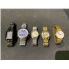 Image 1 : 5 ASSORTED MEN'S WATCHES INCLUDING; RADO, TIMEX INDIGLO, BREITLING, CAROVELLE BY BULOVA & CLAUDIO