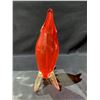 Image 2 : FISH ART GLASS VASE APPROX 11"