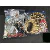 Image 2 : 2 BAGS OF ASSORTED COSTUME JEWELRY NECKLACES