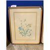 Image 2 : 2 FRAMED ARTIST SIGNED LEPS TITLED "FLORAL DESIGN" APPROX 25"X31" (10/600) & "WESTERN AZALEA"