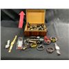 Image 1 : BOX OF ASSORTED WATCHES INCLUDING; OTTIMO, CARDINAL, TIMEX & MORE