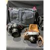 Image 2 : ASSORTED CAMERA RELATED PRODUCTS INCLUDING; BAGS, CANON EOS REBEL, KIRON LENS & MORE