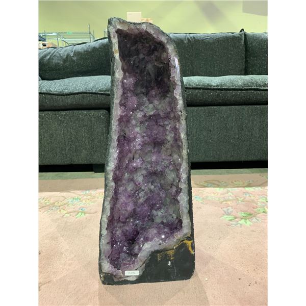 AMETHYST GEODE APPROX 9 X 7"