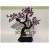 Image 1 : 14" AMETHYST TREE ON AMETHYST BASE