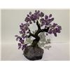 Image 1 : 14" AMETHYST TREE ON AMETHYST BASE