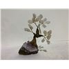 Image 1 : SMALL ROSE QUARTZ TREE ON AMETHYST BASE RETAIL $189.98