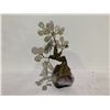 Image 2 : SMALL ROSE QUARTZ TREE ON AMETHYST BASE RETAIL $189.98