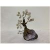 Image 3 : SMALL ROSE QUARTZ TREE ON AMETHYST BASE RETAIL $189.98