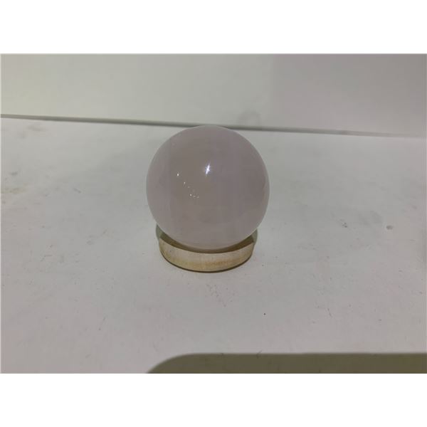 ROSE QUARTZ SPHERE