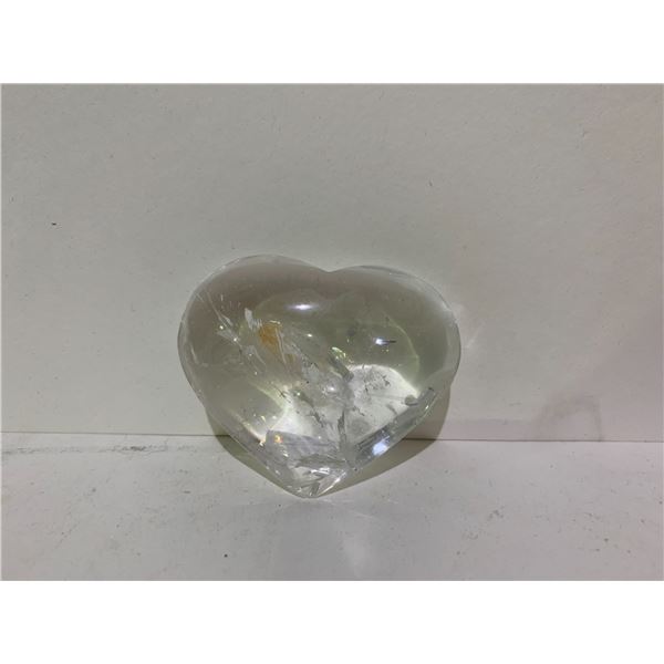 CLEAR QUARTZ HEART