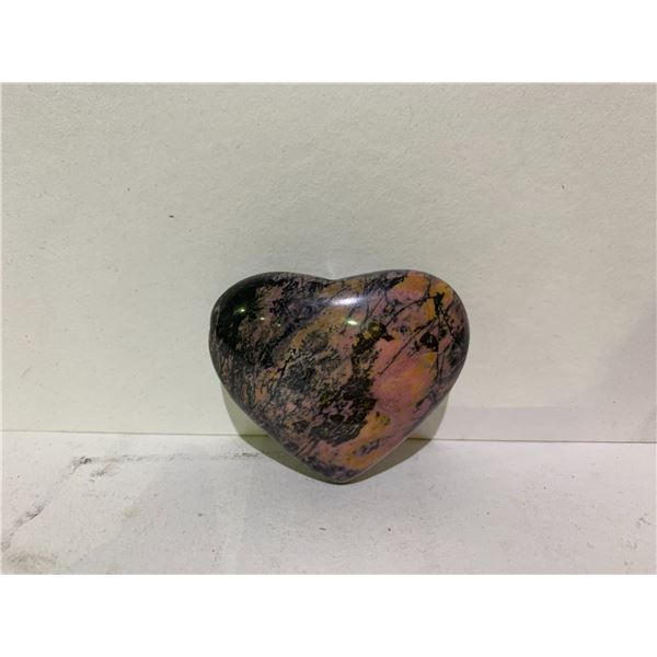 RHODONITE HEART