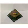 Image 2 : GREEN QUARTZ ORGONITE PYRAMID RETAIL $246