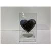 Image 1 : AMETHYST HEART DISPLAY RETAIL $1100