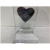 Image 3 : AMETHYST HEART DISPLAY RETAIL $1100