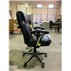 Image 2 : LEATHER EXECUTIVE ROLLING OFFICE CHAIR