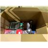 Image 2 : BOX OF ASSORTED HOME DECOR, NO HEAT HAIR CURLERS, AND BOX OF ASSORTED BEAUTY SUPPLIES; HAIR CURLER,