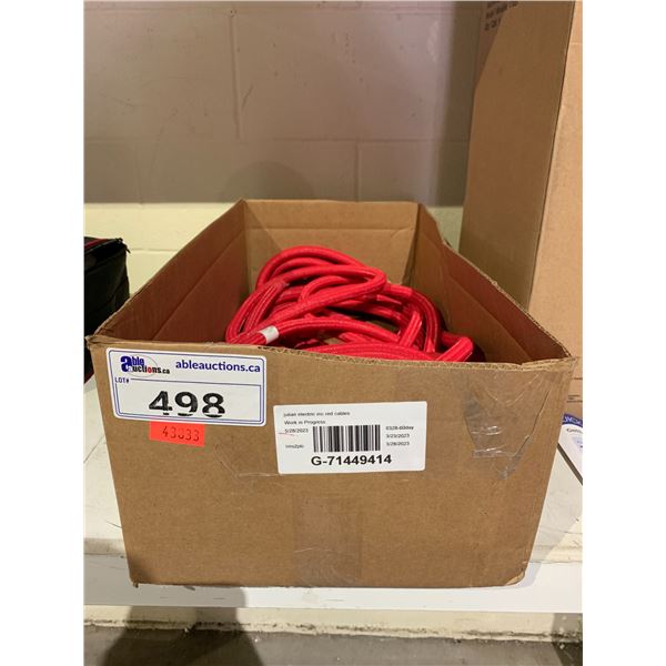 JULIAN ELECTRIC INC RED CABLES