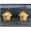 Image 2 : IMITATION YELLOW CUFFLINK SET WITH BOX