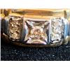 Image 3 : 14K GOLD  RING WITH DIAMONDS SIZE 9