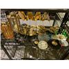 Image 1 : ASSORTED HOME DECOR ITEMS; LANTERNS, WALL ART PIECES, AND METAL STAND