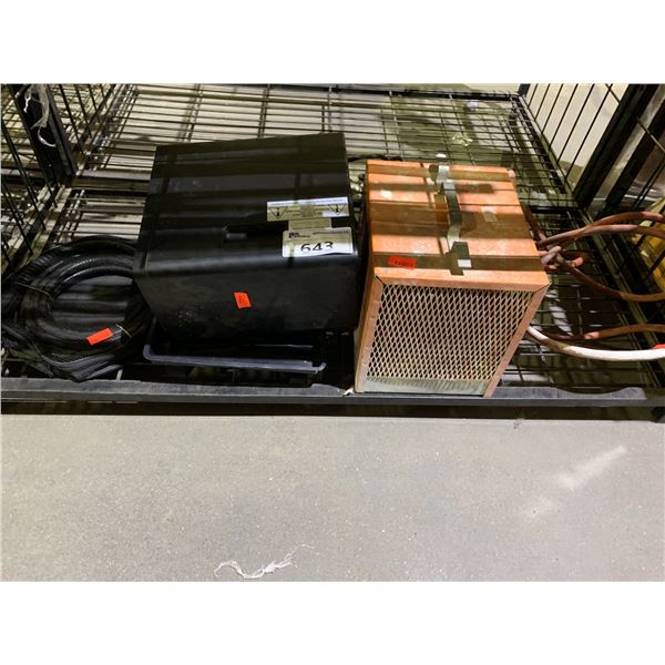 SHOP HEATER, BATTERY BACKUP AND MORE