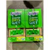 Image 1 : 2 NEW SWIFFER DRY & WET SWEEPING KITS