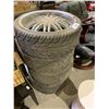 Image 1 : 4 WANL S-1088 225/35R20 90W XL TIRES ON MIROR ALLOY WHEELS