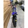 Image 2 : BLUE RPM 4 STROKE 125CC DIRT BIKE WITH DISC BRAKES, FRONT WHEEL 14" BACK WHEEL 17" *NO