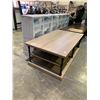 Image 2 : ABSOLUTE AMANI SERIES 3-TIER COFFEE TABLE APPROX 53 X 30"