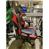 Image 2 : CLUTCH RED AND BLACK GAMING CHAIR (SOME COSMETIC DAMAGE)