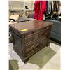 Image 2 : ABSOLUTE LATERAL FILE CABINET IN WALNUT APPROX 41 X 24"