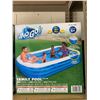 Image 1 : *MAY BE MISSING PARTS* H20 GO INFLATABLE FAMILY POOL