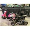 Image 1 : *PARTS OR REPAIR* 3 ELECTRIC & GAS POWERED CHILDRENS VEHICLES INCLUDING; ROSSO SCOOTER (NO KEY),