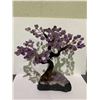 Image 1 : LARGE AMETHYST TREE ON AMETHYST BASE RETAIL $2,600