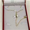 Image 1 : NEW CLEAR QUARTZ NECKLACE RETAIL $489