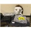 Image 1 : ASSORTED ITEMS INCLUDING; MICHAEL MYERS MASK, BEADED MATERIAL, NGP MUG & SWEATER & MORE