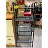 Image 1 : 2 4 TIER  METAL SHELVING UNITSN APPROX 59" TALL