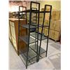 Image 2 : 2 4 TIER  METAL SHELVING UNITSN APPROX 59" TALL