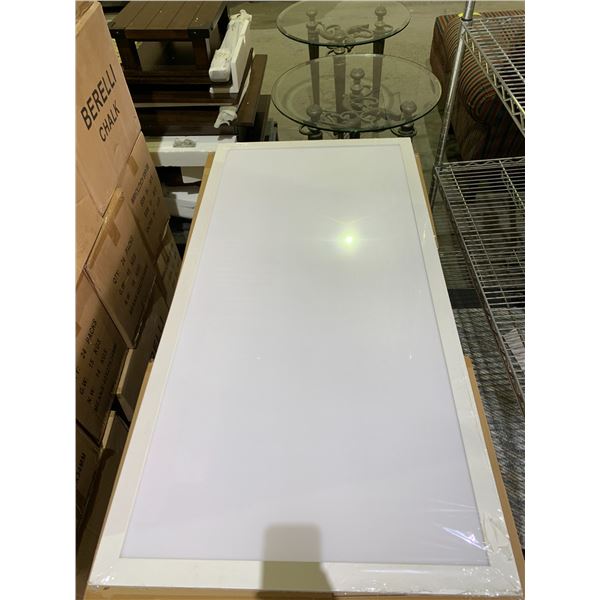 NEW 2'X4' COOPER 3500K METALUX LIGHTING SOLUTIONS 50W FLAT PANEL INTEGRATED LED LIGHTING FIXTURE