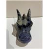 Image 2 : SODALITE DRAGON CARVING (5") RETAIL $1,400