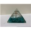 Image 2 : SELENITE ORGONITE PYRAMID RETAIL $269