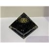 Image 2 : BLACK TOURMALINE ORGONITE PYRAMID RETAIL $269