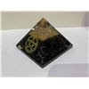 Image 2 : BLACK TOURMALINE ORGONITE PYRAMID RETAIL $269