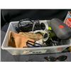 Image 2 : BIN & BOX OF ASSORTED SUNGLASSES