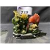 Image 2 : ROSE QUARTZ BONSAI TREE & CHINESE FISH FIGURE