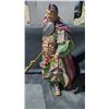 Image 2 : CHINESE FIGURE OF GENERAL GUAN YU WITH GUANDAO APPROX 20" TALL