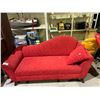 Image 1 : RED CHAISE LOUNGE